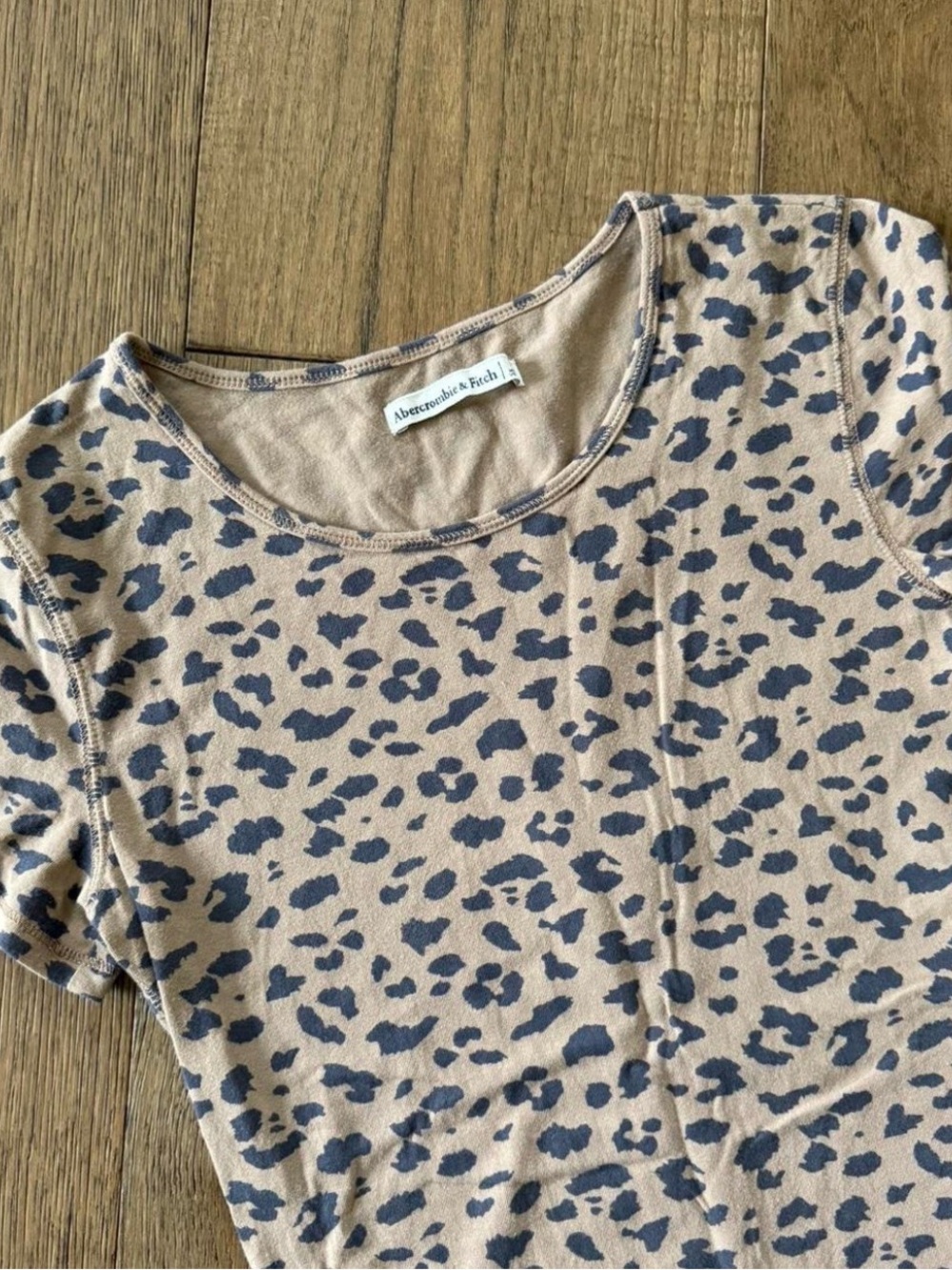 Abercrombie & Fitch Leopard Print Bodysuit